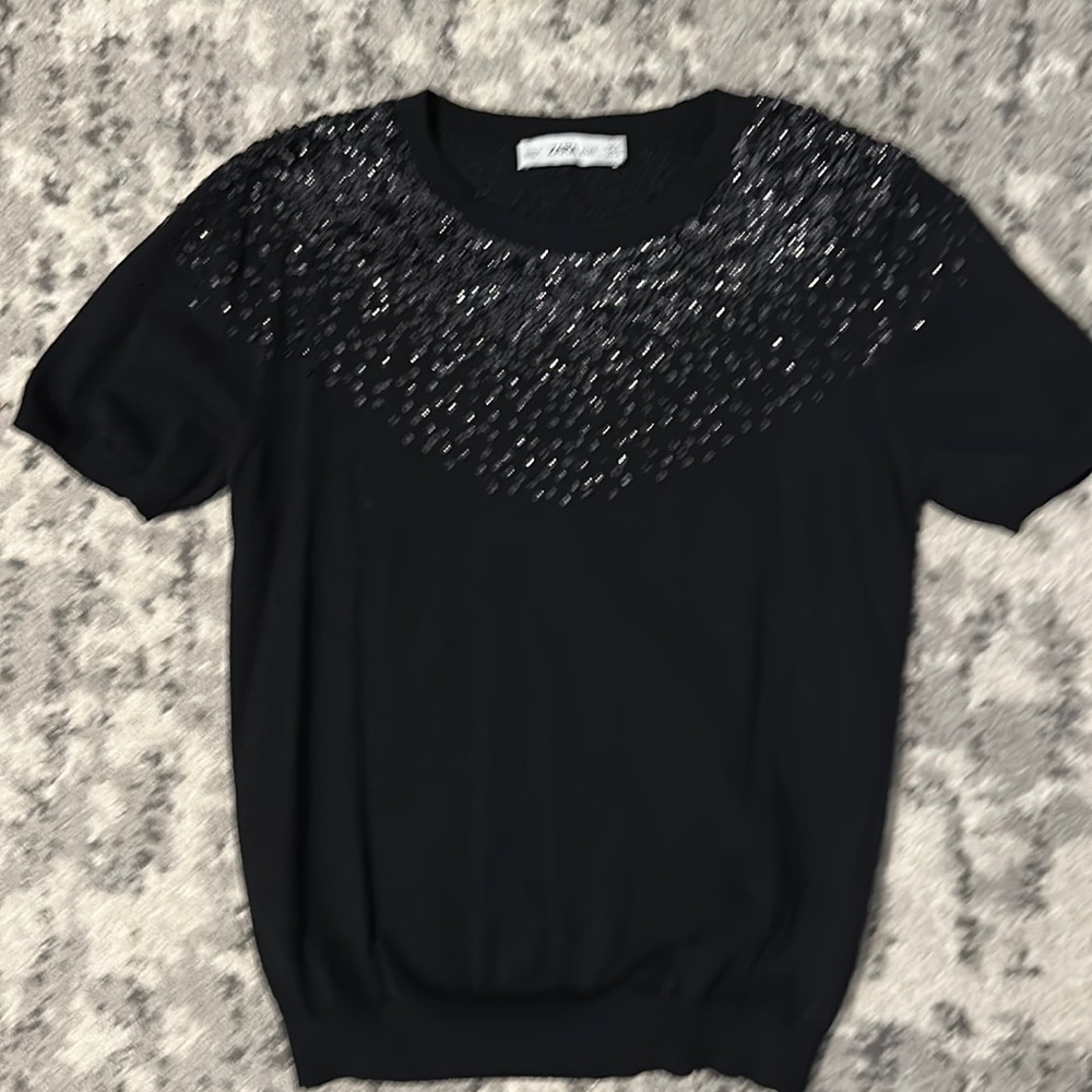 Zara sequins knit
